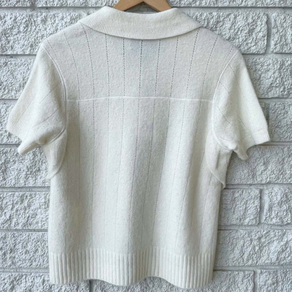 3.1 Phillip Lim Womens Lofty Polo Top - Picture 9 of 13